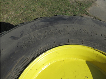 عجلات - جرار صغير John Deere 5515V NOKIAN 550/60R22.5 + Voor Banden + Velg: صورة 5