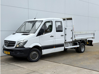 قلاب صغير, الشاحنات الصغيرة كابينة مزدوجة Mercedes-Benz Sprinter 514 2.2 CDI Kipper Dubbellucht Dubbele Cabine Climate Control Cruise Control Trekhaak 3.5t Tipper Benne DOKA: صورة 2