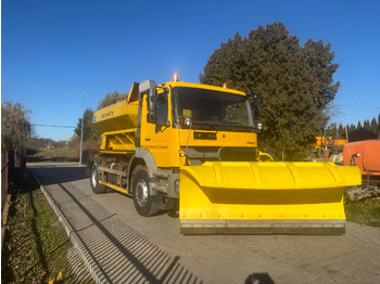 جرافة ثلج Mercedes AXOR 1824 4x2 Spreader/Gritter/Plough: صورة 2