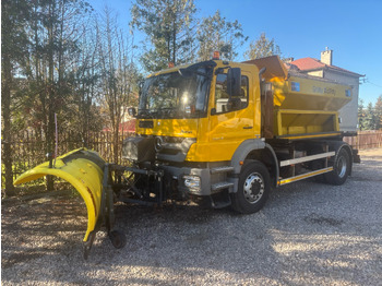 جرافة ثلج Mercedes AXOR 1824 4x2 Spreader/Gritter/Plough: صورة 4