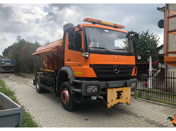 جرافة ثلج Mercedes-Benz Axor 1824 4x4 piaskarka solarka econ pług 2011 e5: صورة 2