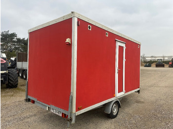 مقطورة صندوق مغلق Aaby 1225 kg Beboelsesvogn / Livingcontainer: صورة 2