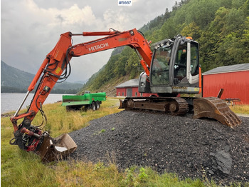 حفارة 2011 Hitachi ZX 85 US-3 w/rotor tilt and buckets: صورة 3