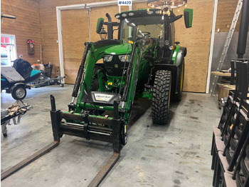 2024 John Deere 6150R w/ Quicke Front Loader & Bucket 2024 John Deere 6150R w/ Quicke Front Loader & Bucket: صورة 3