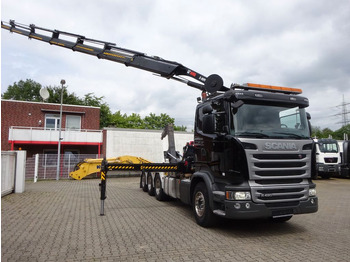شاحنة ذات خطاف, شاحنة كرين Scania R490 Abroller + HIAB 302E-6 Bj.2021 !Kran TRIDEM: صورة 4