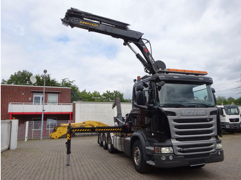 شاحنة ذات خطاف, شاحنة كرين Scania R490 Abroller + HIAB 302E-6 Bj.2021 !Kran TRIDEM: صورة 5