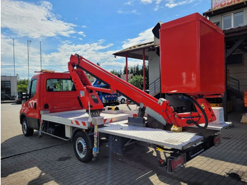 منصة تلسكوبية محمولة على شاحنة Iveco Daily 35S12 podnośnik koszowy 16 m GSR E169TR bucket truck boom lift: صورة 4