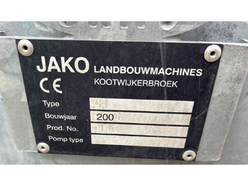 حاقن الطين Jako ZBM 480 Zodebemester graslandbemester injecteur mestverwerking: صورة 4 حاقن الطين Jako ZBM 480 Zodebemester graslandbemester injecteur mestverwerking: صورة 4