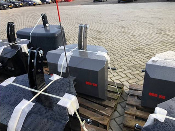جديدة الوزن المعاكس - الآلات الزراعية Bemu 850 KG Staal gewicht: صورة 2