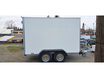 جديدة مقطورة صندوق مغلق PRZYCZEPA KONTENER CARGO 4 BOX 3x1,5 DMC 2700 / CARGO CONTAINER TRAILER 4 BOX 3x1.5 DMC 2700: صورة 5