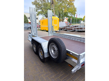 جديدة مقطورة لنقل المعدات PRZYCZEPA LAWETA DO MINIKOPARKI Z NAJAZDAMI STALOWYMI, DMC 2700 KG / MINI EXCAVATOR TRANSPORTER TRAILER WITH STEEL RAMPS, DMC 2700 KG: صورة 2