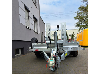 جديدة مقطورة لنقل المعدات PRZYCZEPA LAWETA DO MINIKOPARKI Z NAJAZDAMI STALOWYMI, DMC 2700 KG / MINI EXCAVATOR TRANSPORTER TRAILER WITH STEEL RAMPS, DMC 2700 KG: صورة 4
