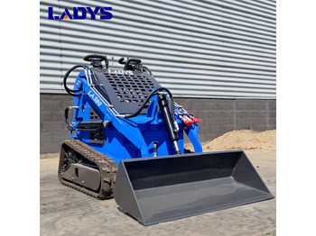 جديدة شيول صغير LADYS LA380 Mini Skid Steer Loader Compact Track Diesel Cheap Mini Skid Steer Loader For Sale With Mini Skid Steer Attachments 4 In 1 Bucket: صورة 2