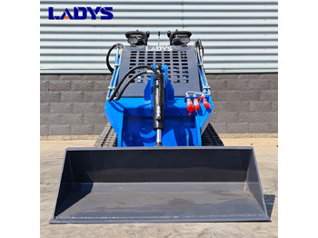 جديدة شيول صغير LADYS LA380 Mini Skid Steer Loader Compact Track Diesel Cheap Mini Skid Steer Loader For Sale With Mini Skid Steer Attachments 4 In 1 Bucket: صورة 5