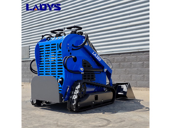جديدة شيول صغير LADYS LA380 Mini Skid Steer Loader Compact Track Diesel Cheap Mini Skid Steer Loader For Sale With Mini Skid Steer Attachments 4 In 1 Bucket: صورة 4