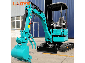 جديدة حفارة مُصَّغرة LADYS DY20T Mini Excavator Euro 5/Epa Engine Kubota Mini Excavator For Sale: صورة 5