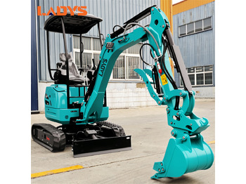 جديدة حفارة مُصَّغرة LADYS DY20T Mini Excavator Euro 5/Epa Engine Kubota Mini Excavator For Sale: صورة 4