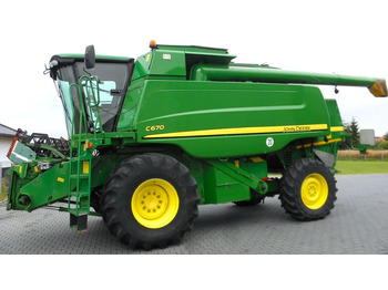 حصادة موحَّدة JOHN DEERE C670