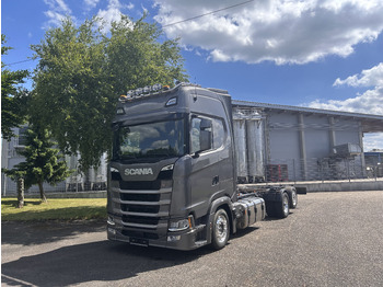 شاحنات الحاويات / جسم علوي قابل للتغيير شاحنة SCANIA S 540