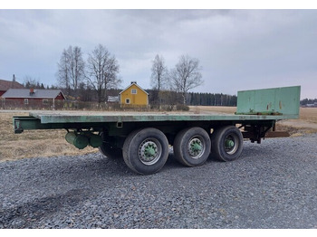 Jalkalavakärry 3-akselinen ilma-alustainen. Jalkalavakärry 3-akselinen ilma-alustainen.: صورة 2