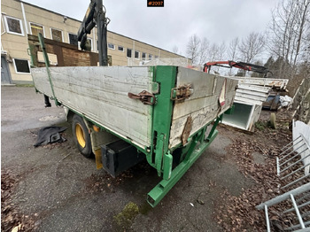 مقطورات مسطحة Crane Trailer, Hiab 445AW: صورة 3