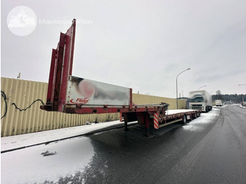 عربة منخفضة مسطحة نصف مقطورة FLIEGL