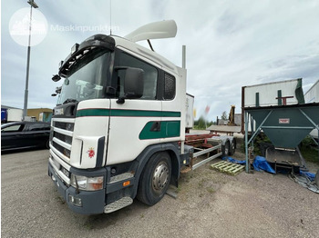 شاحنات الحاويات / جسم علوي قابل للتغيير شاحنة SCANIA R124