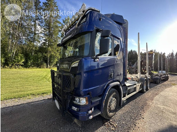 شاحنة قطع الأشجار SCANIA R 650