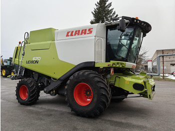 حصادة موحَّدة CLAAS Lexion 670