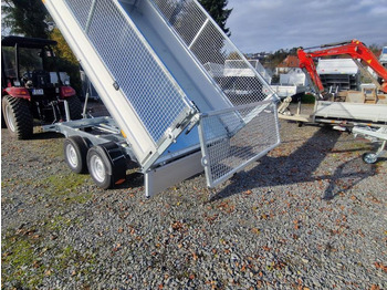 مقطورة قلاب Böckmann Kipper PKW Anhänger RK-AL 3016/27 Gitteraufsatz EsayKipp: صورة 4