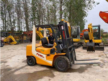 رافعة شوكية Japanese Forklifts Telehandler Used TCM Forklift Diesel Forklift 3Ton Pallet Truck [ Copy ]: صورة 4