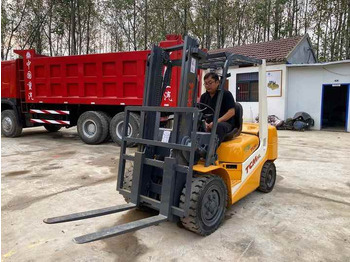 رافعة شوكية Japanese Forklifts Telehandler Used TCM Forklift Diesel Forklift 3Ton Pallet Truck [ Copy ]: صورة 5