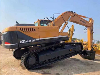 حفار زحاف Hyundai Digger 305LC-9T Second Hand Korea Made High Performance Machine Hyundai Excavator for Sale [ Copy ]: صورة 3