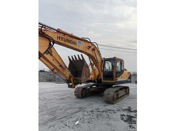 حفار زحاف Used Hyundai Korea Hydraulic Excavator Hyundai 210-9 Excavator Excellent Condition 21 Ton Used Excavator For Sale [ Copy ]: صورة 2
