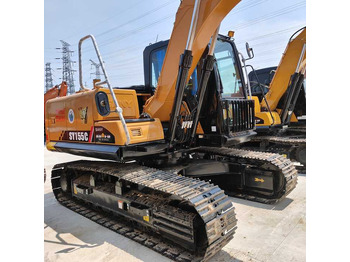 حفار زحاف USED Chinese Brand Sany 155c Excavator  with Good Condition  for Sale: صورة 4