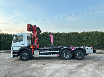 شاحنة ذات خطاف MERCEDES-BENZ MERCEDES AXOR 2533 SCARRABILE CON GRU E POLIPO: صورة 5