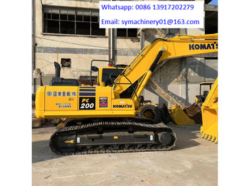 حفار زحاف KOMATSU PC200-8