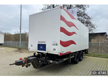 نصف مقطورة صندوق مغلق JUMBO