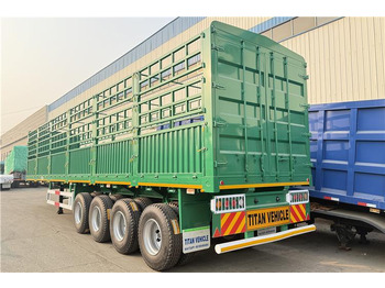 جديدة نصف مقطورة لنقل الحيوانات لنقل الحيوانات TITAN 4 Axle 80 Ton Livestock Semi Trailer for Sale In Sudan: صورة 2 جديدة نصف مقطورة لنقل الحيوانات لنقل الحيوانات TITAN 4 Axle 80 Ton Livestock Semi Trailer for Sale In Sudan: صورة 2