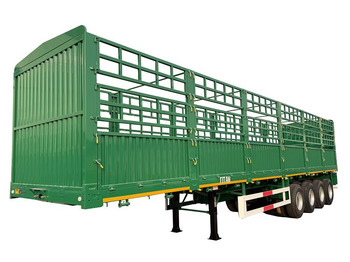جديدة نصف مقطورة لنقل الحيوانات لنقل الحيوانات TITAN 4 Axle 80 Ton Livestock Semi Trailer for Sale In Sudan: صورة 4 جديدة نصف مقطورة لنقل الحيوانات لنقل الحيوانات TITAN 4 Axle 80 Ton Livestock Semi Trailer for Sale In Sudan: صورة 4