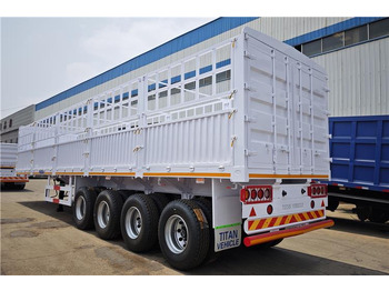 جديدة نصف مقطورة لنقل الحيوانات لنقل البضائع الحرة TITAN 4 Axle Livestock Truck Trailer for Sale In Guam: صورة 2 جديدة نصف مقطورة لنقل الحيوانات لنقل البضائع الحرة TITAN 4 Axle Livestock Truck Trailer for Sale In Guam: صورة 2