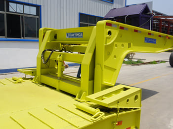 TITAN 60T Detach Lowboy Gooseneck for Sale in Congo TITAN 60T Detach Lowboy Gooseneck for Sale in Congo: صورة 3