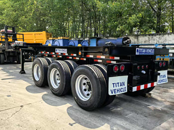 نصف مقطورة شاسيه TITAN