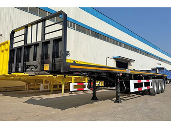 جديدة نصف مقطورة مسطحة لنقل حاويات TITAN Tri Axle Flatbed Trailer for Sale in Jamaica: صورة 2