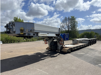 عربة منخفضة مسطحة نصف مقطورة FAYMONVILLE