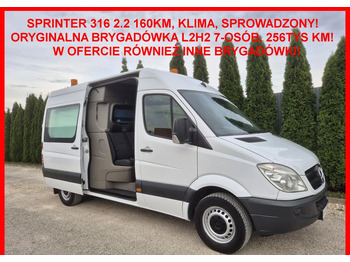 الشاحنات الصغيرة كابينة مزدوجة MERCEDES-BENZ Sprinter 316