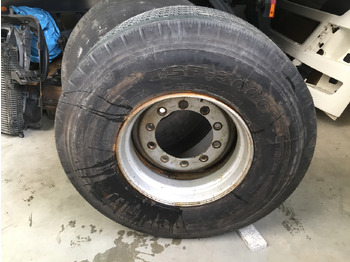 إطارات - شاحنة Neue Reifen, Firestone TSP - 3000, Größe : 425 / 65 R x 22,5 - 2 Stück mit Felgen: صورة 4 إطارات - شاحنة Neue Reifen, Firestone TSP - 3000, Größe : 425 / 65 R x 22,5 - 2 Stück mit Felgen: صورة 4