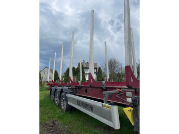 نصف مقطورة اخشاب Naczepa Zasław: صورة 4