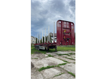 نصف مقطورة اخشاب Naczepa Zasław: صورة 2