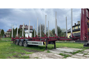 نصف مقطورة اخشاب Naczepa Zasław: صورة 3